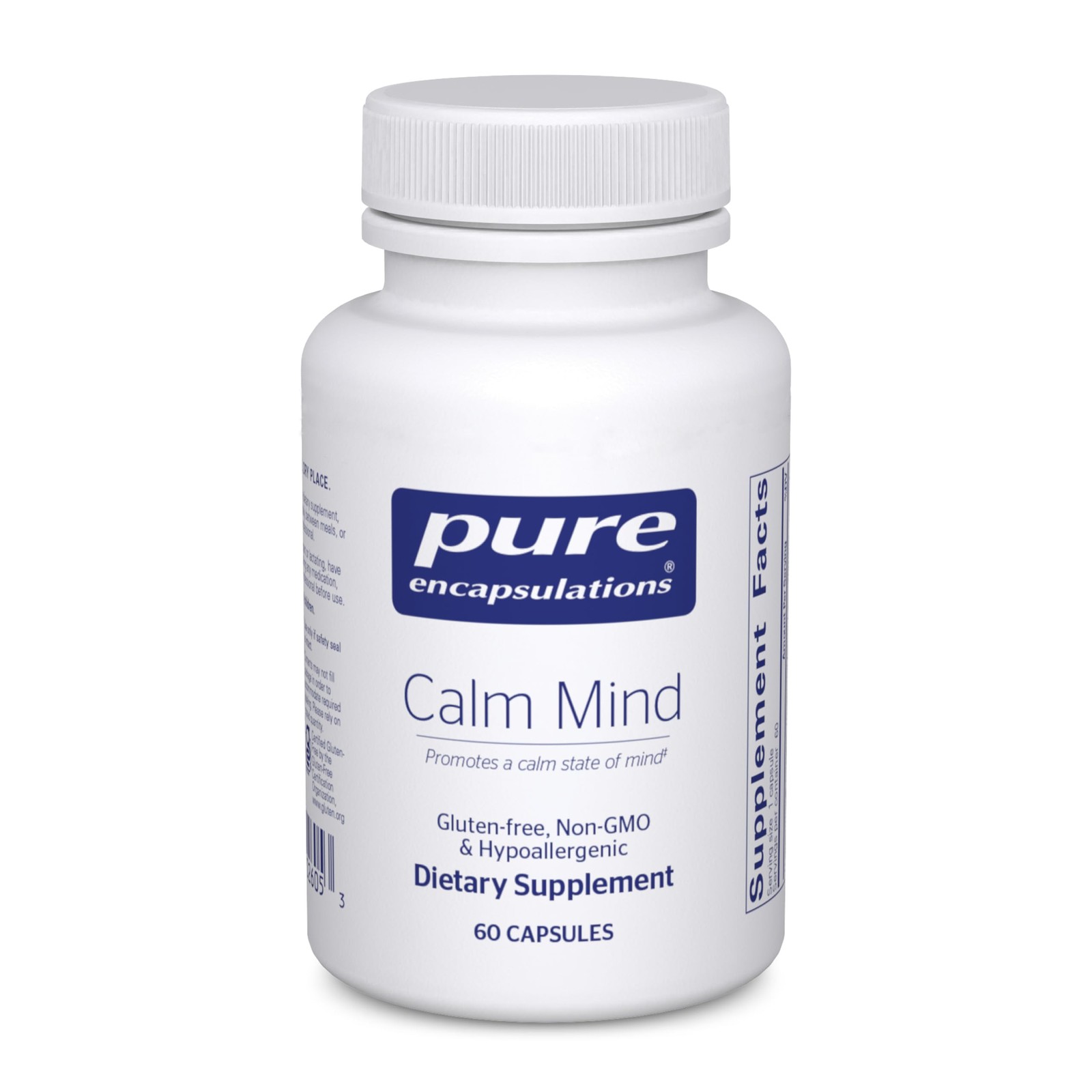 Calm Mind Supplement Saffron Extract Theracurmin 60 Capsules Pure Encapsulations