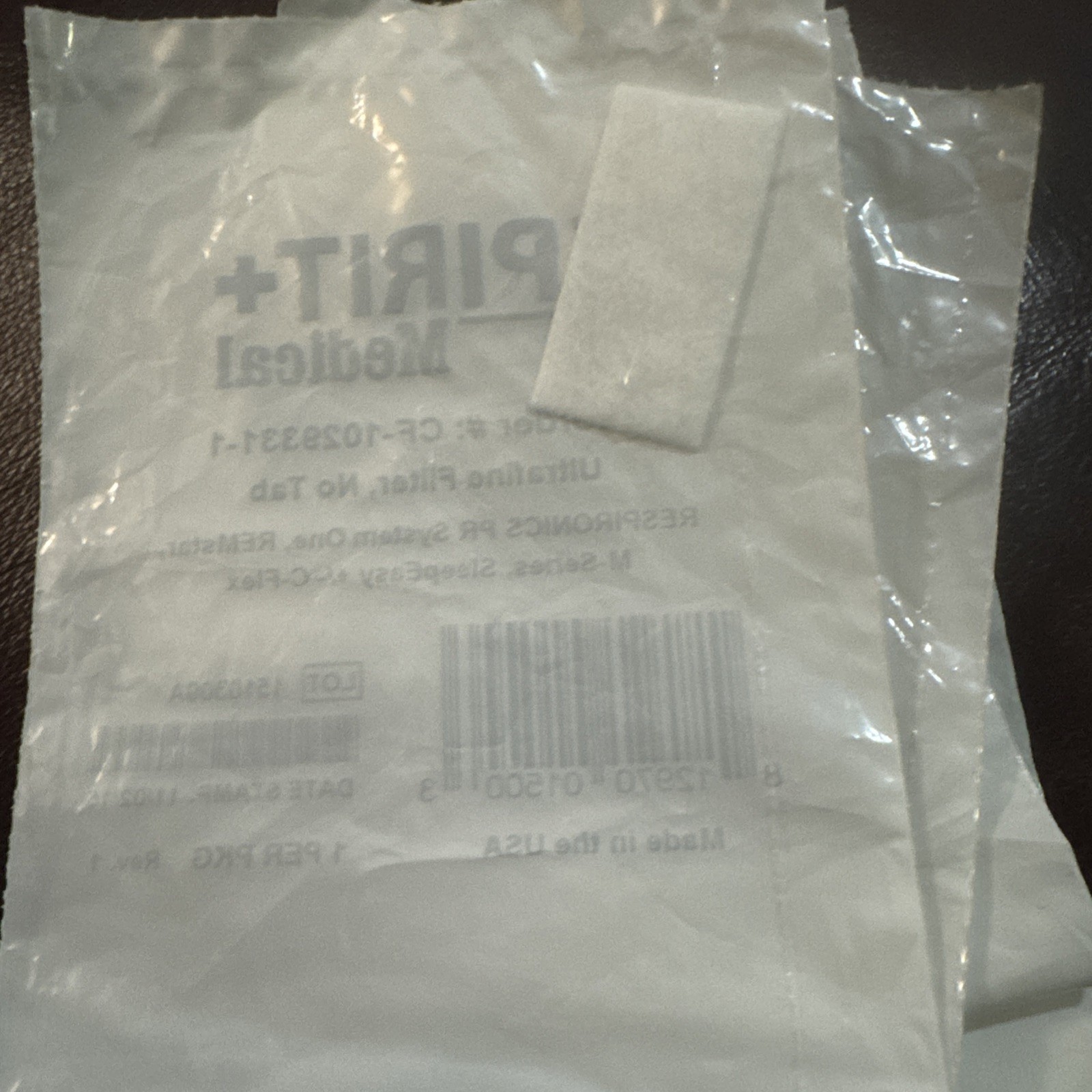Lot of 5 – Respironics Ultrafine Filters CF-1029331-1 – New in Packages