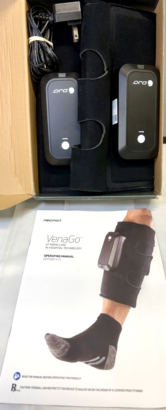 VenaGo Portable Compression Device DVT Bloodclot Prevention DJO Circulation