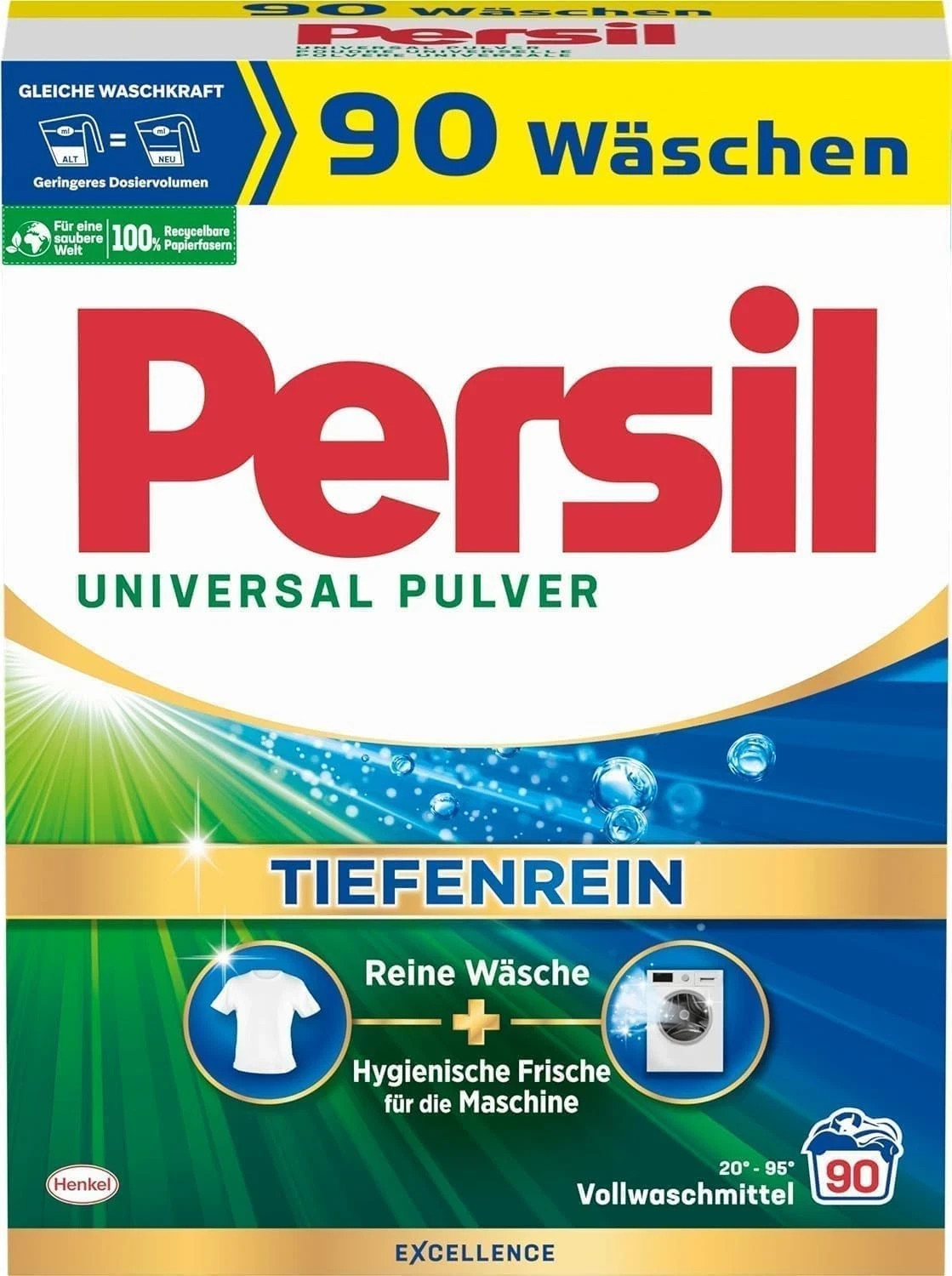 Persil Universal Laundry Detergent Powder | 90 Loads | 11.9 lb/5.4 kg