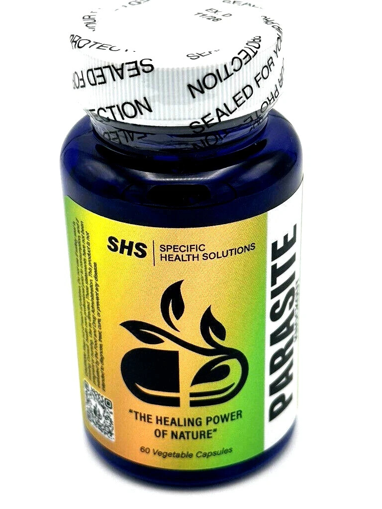 Specific Health Solutions Parasite Knockout, Black Walnut, 60 Vegetable Capsules