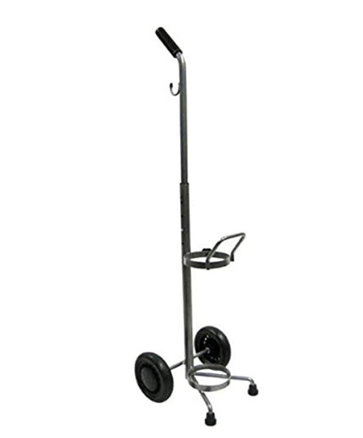 (Lot Of 4) Roscoe Medical Oxygen Cylinder Carts