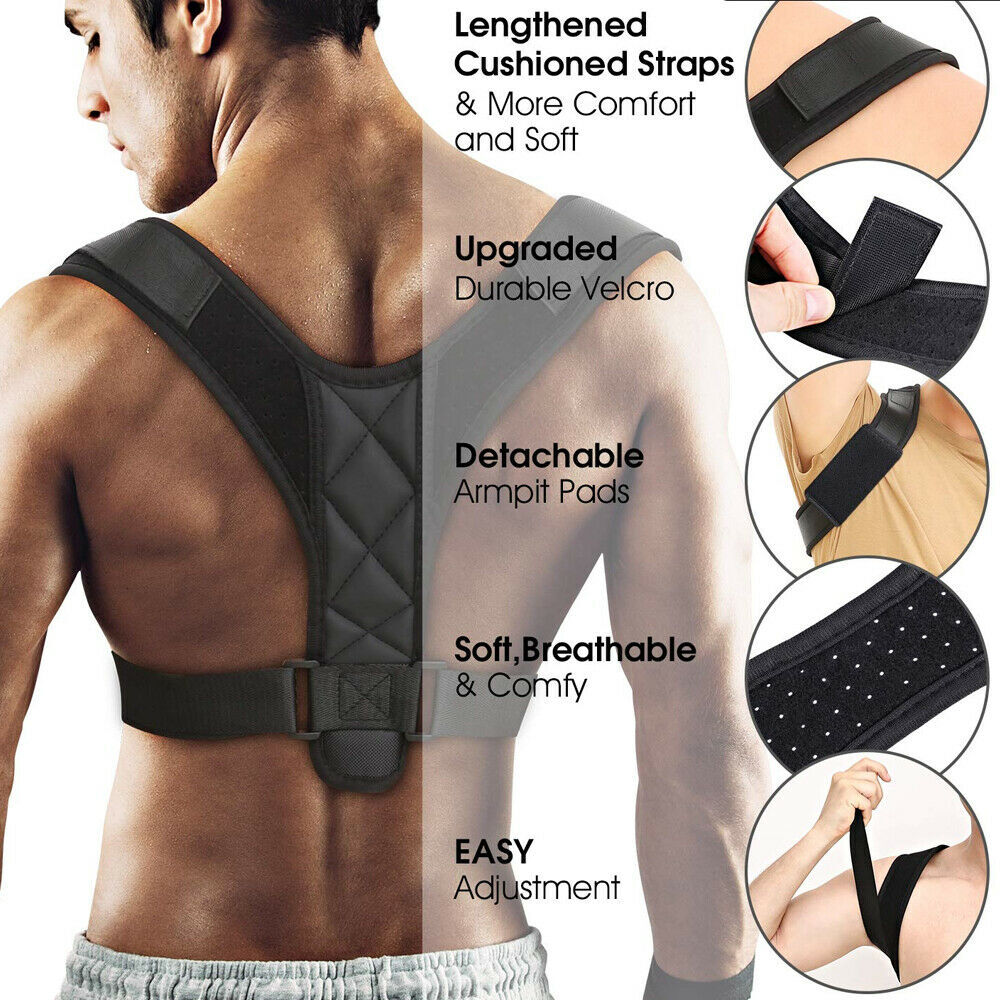 Posture Corrector Men Women Upper Back Pain Brace