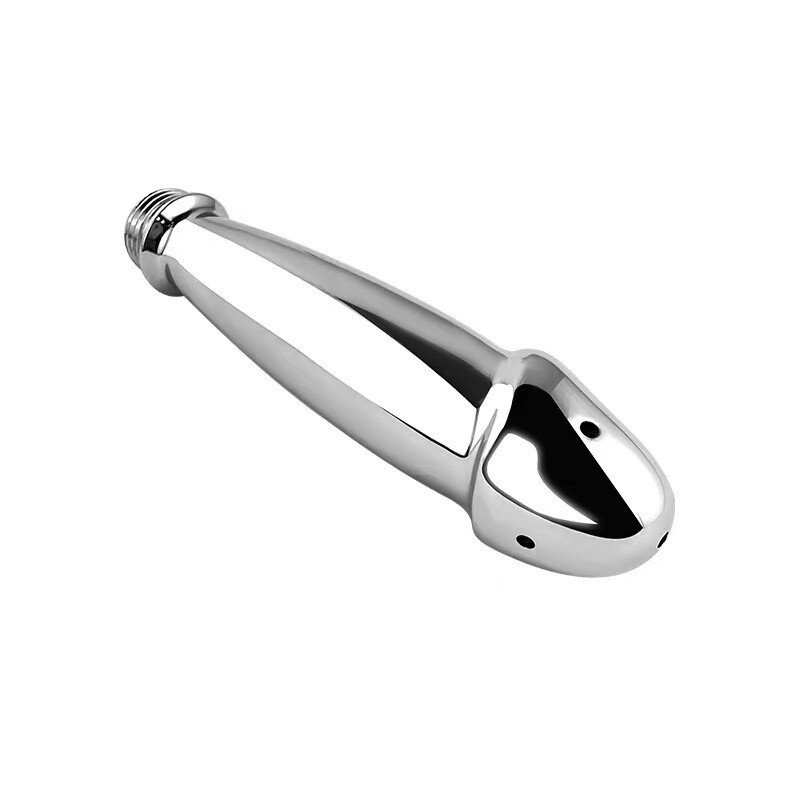 Metal Anal Sprinkler Shower Enema Cleaning Rectal Douche Nozzle Vaginal Wash Toy