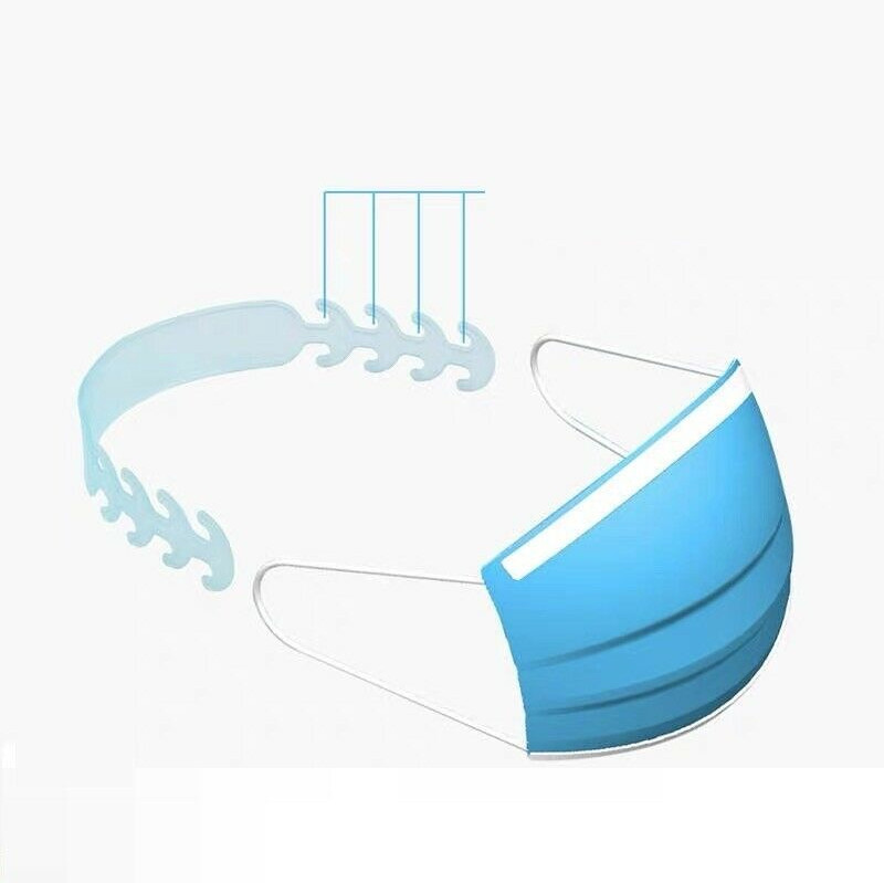 10 Ear Hook Adjustable Strap Extension For Face Mask Relief Pain Over Head Wear