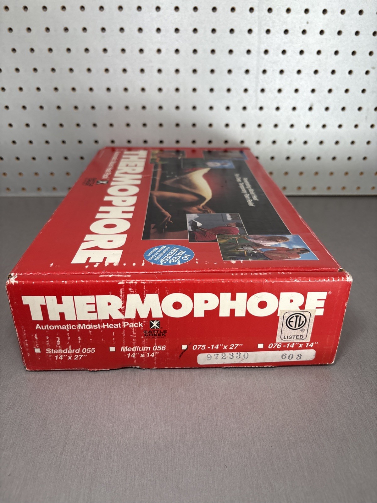Battle Creek Thermophore Automatic Moist Heat Pack Pad 075 27.5 x 14 Vintage 80s