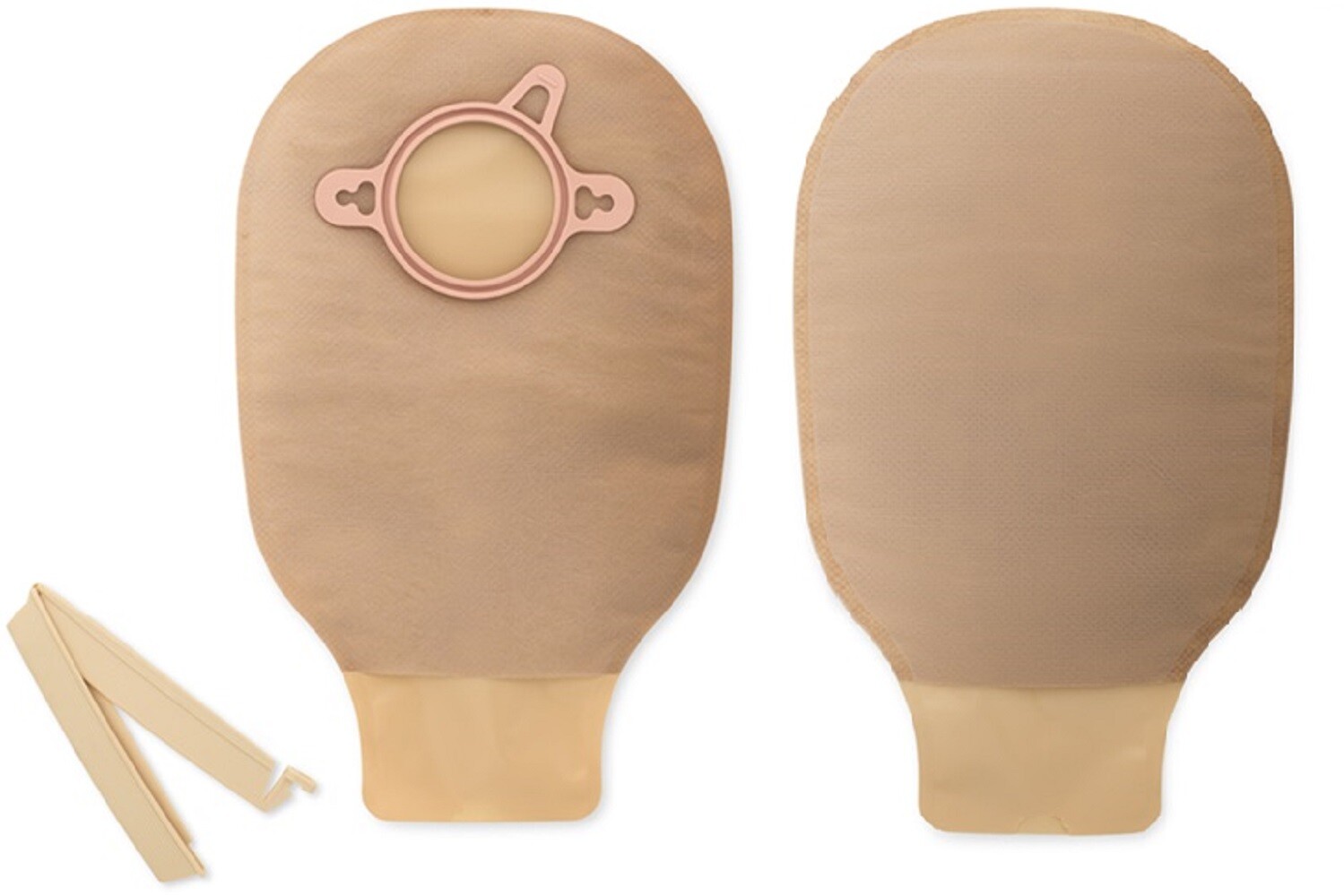 Hollister New Image 9in Two-Piece Drainable Mini Ostomy Pouch – Clamp Closure