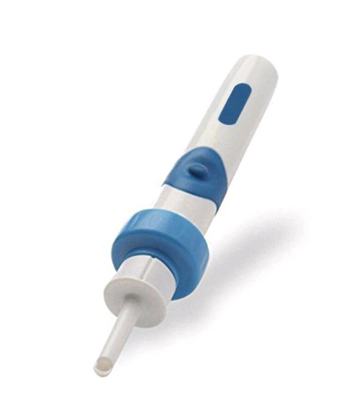 Deo Cross C-Ears Pocketsize Electric Ear Wax Cleaner Absorb & Vibrate New In Box
