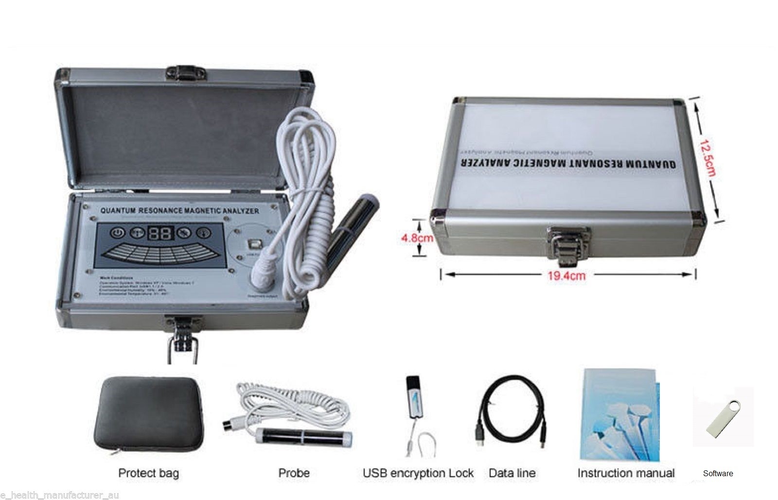 2026 52 Reports Quantum Magnetic Resonance Body Analyzer 3TH Newest