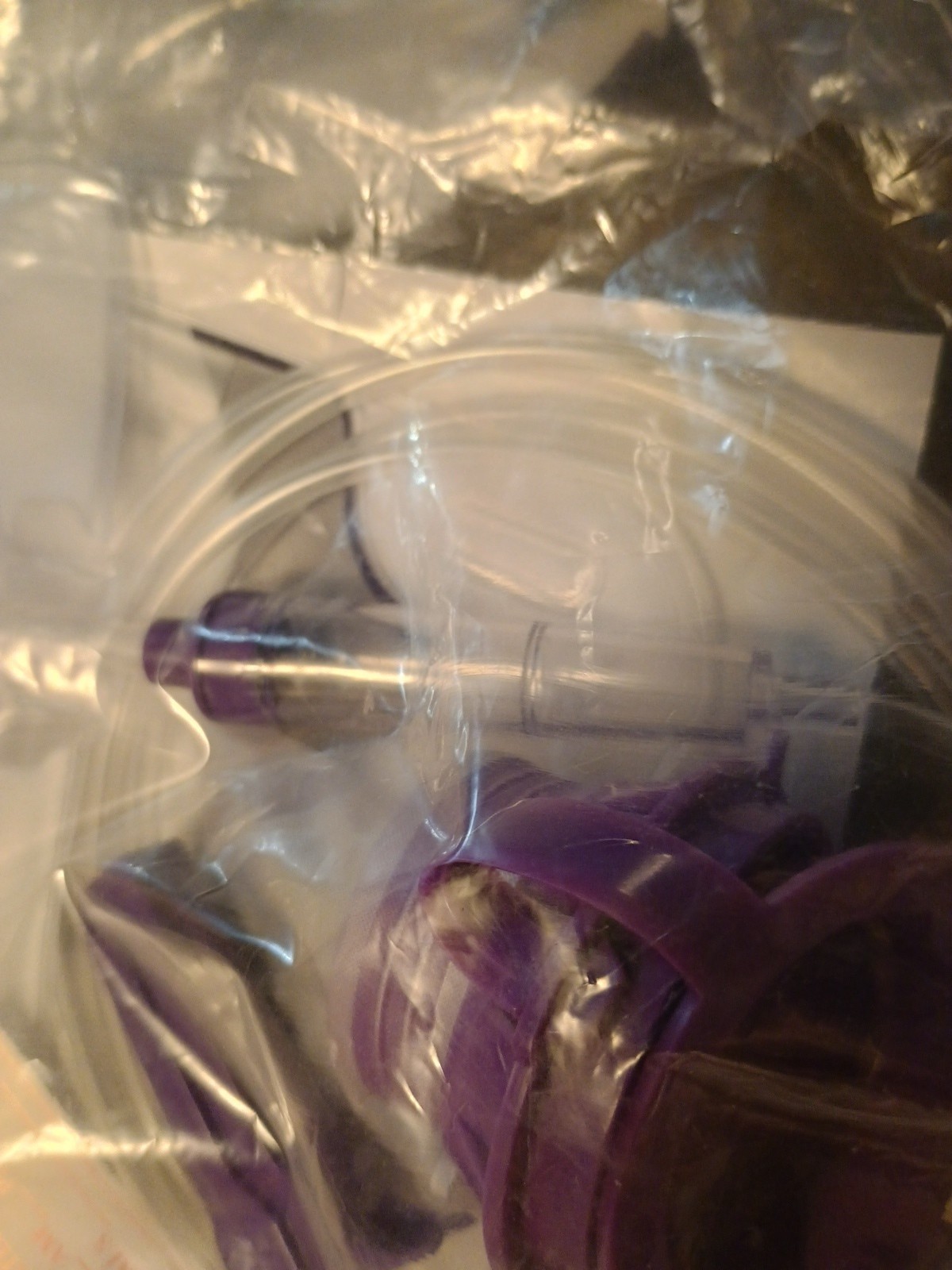 Lot Of 2 VESCO,Medical 500 ML PVC Ba, Top Fill gravity Feed Set W Enfit
