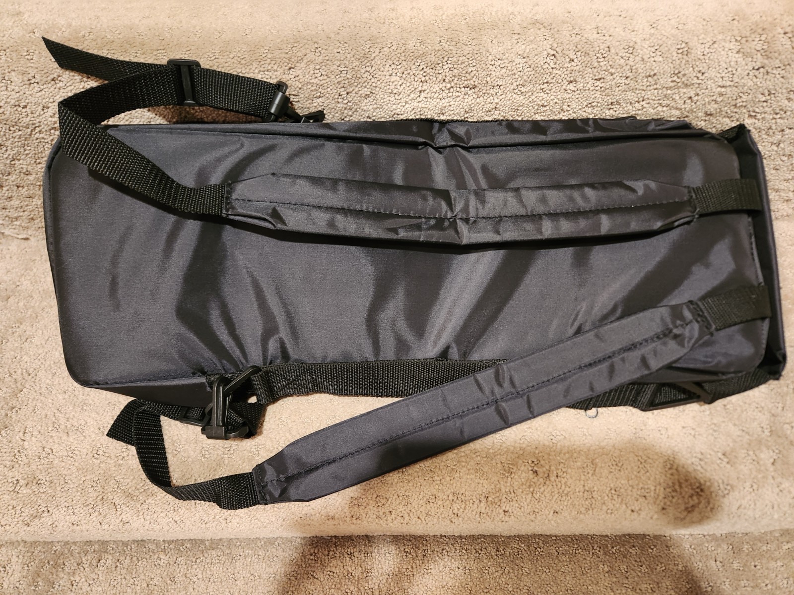 TPN Enteral Feeding Tube Infusion IV 3000 ML Medical Backpack BLACK NEW