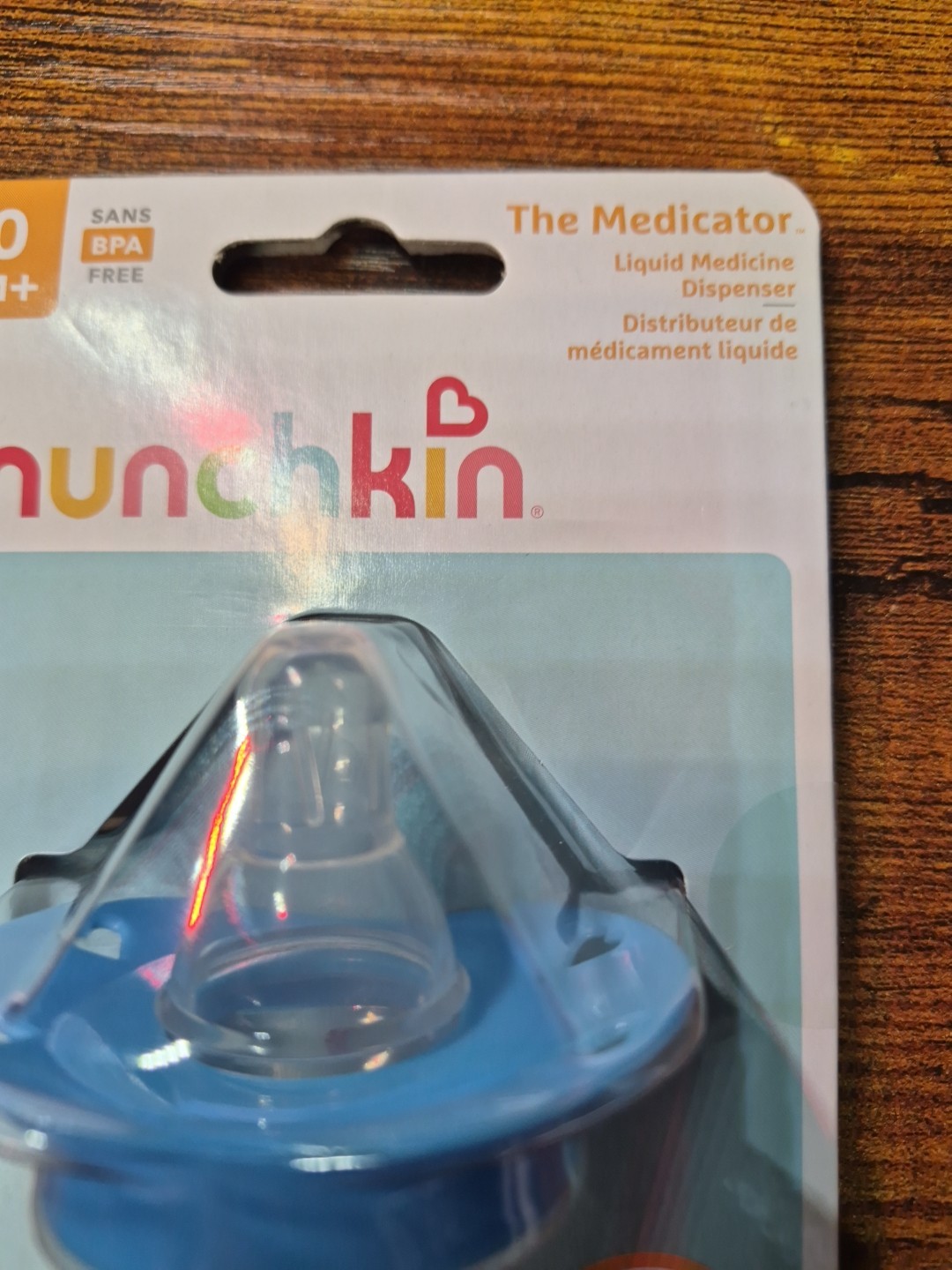 Munchkin The Medicator Liquid Medicine Dispenser Blue NEW