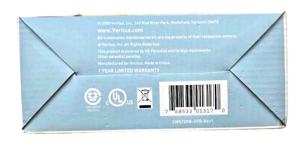 VERILUX Clear Wave Regime Soothing Skin System Rechargeable-CWST2RB New in Box