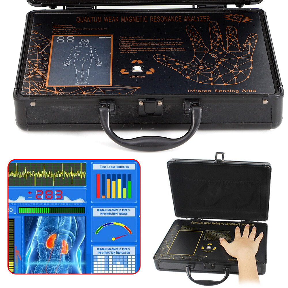 Quantum Magnetic Resonance Health Body Analyzer Massage Therapy 6TH Generation