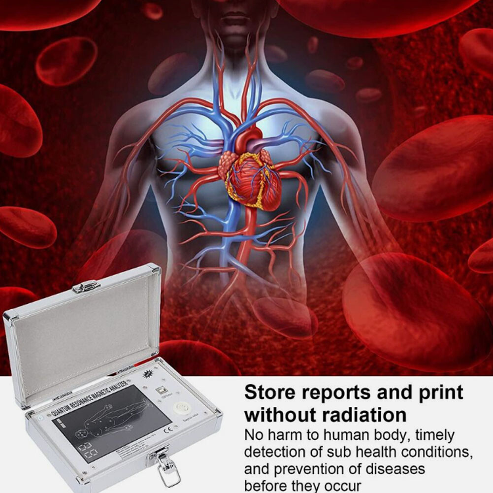 4th Gen Quantum Resonance Magnetic Analyzer Handheld Health Detector Analyzer US