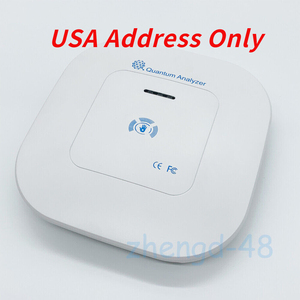 2025 USA Newest White Quantum Magnetic Resonance Analyzer Hand Touch 62 Reports