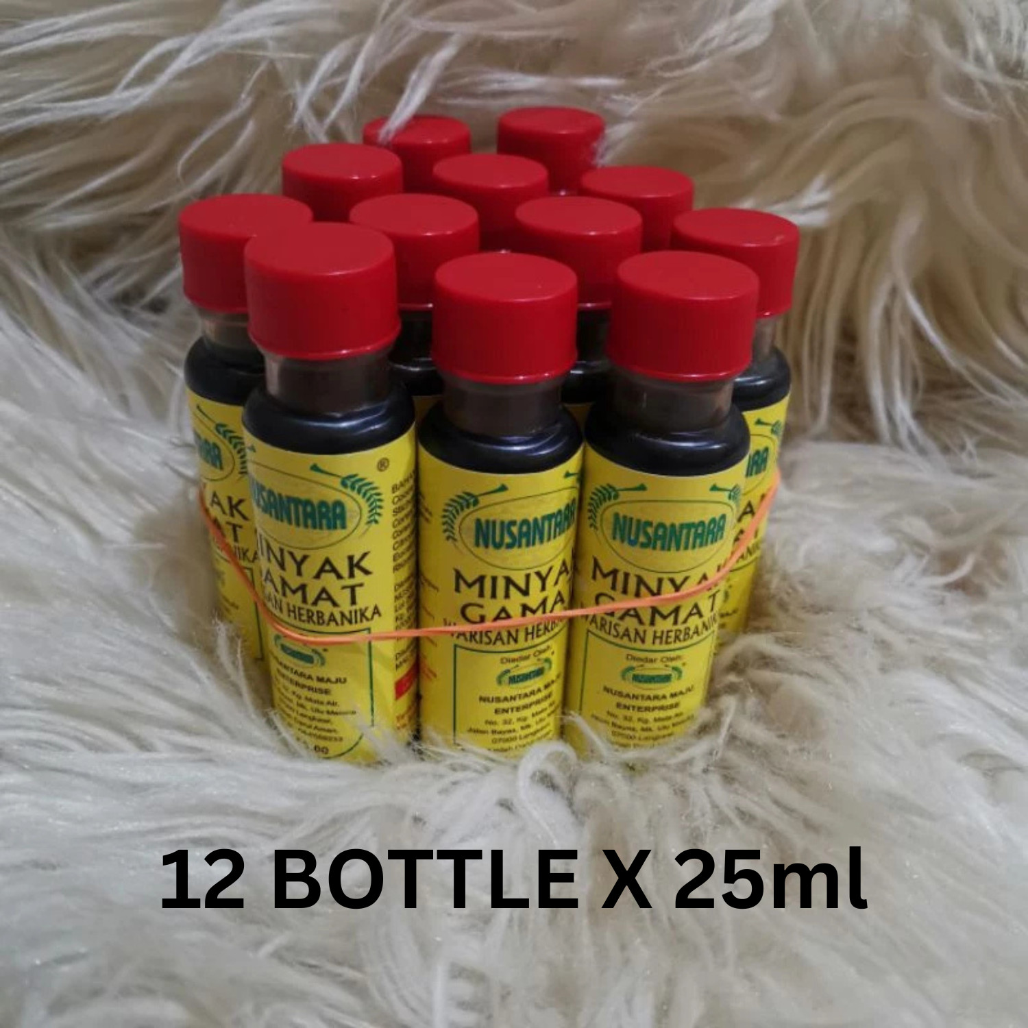 Nusantara Langkawi Sea Cucumber Oil / Minyak Gamat Nusantara Langkawi 12 x 25ml