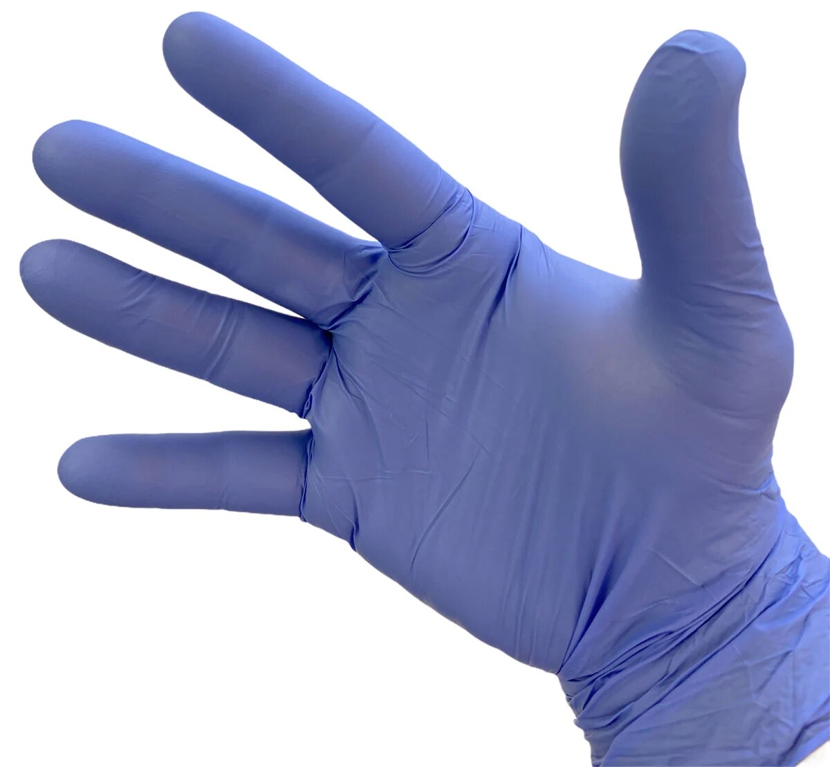 NiTouch Disposable Blue Nitrile Powder-Free Exam Gloves, (250 gloves/box)