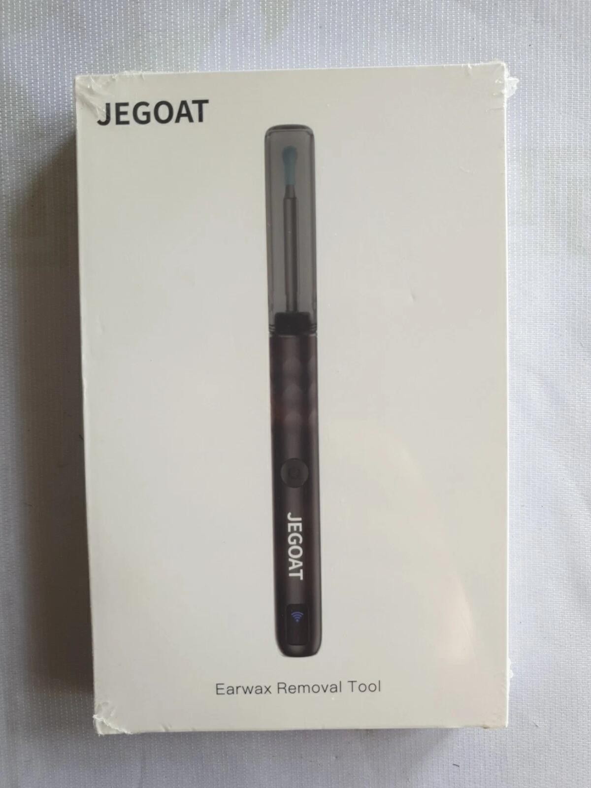 Open Box- JEGOAT Ear Wax Removal with 1296P HD Camera & 6 LED Black