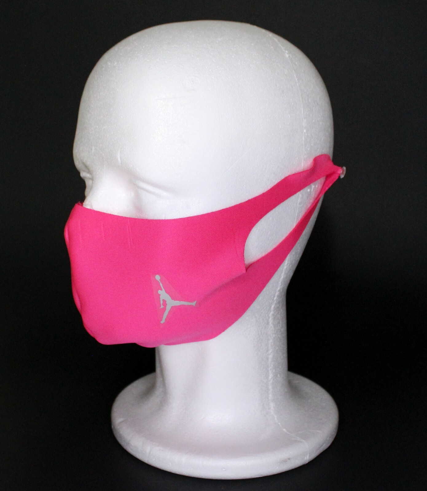 Face Mask Cloth Face Cover Customizable Handmade Respirator Neon Pink Basketball
