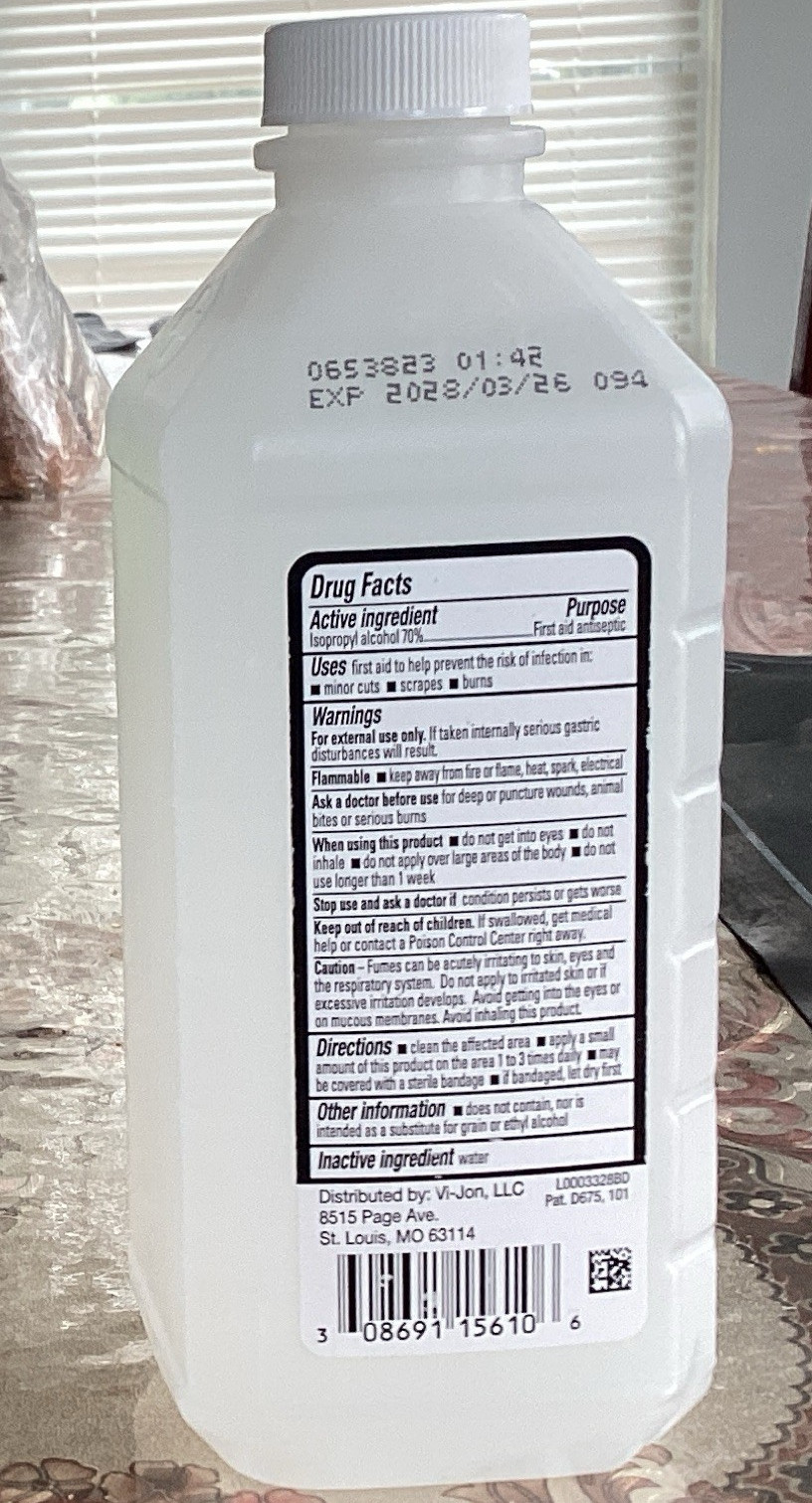 Swan 70% Isopropyl Alcohol First Aid Antiseptic, Clear, 16 fl oz (473 mL)