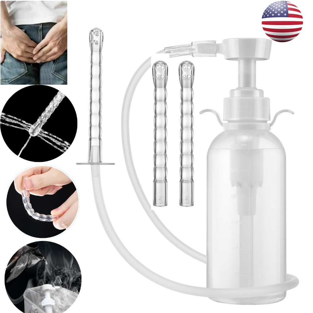 300 ml Reusable Vaginal Cleansing System Female Vaginal Rinse, Manual Cleanser