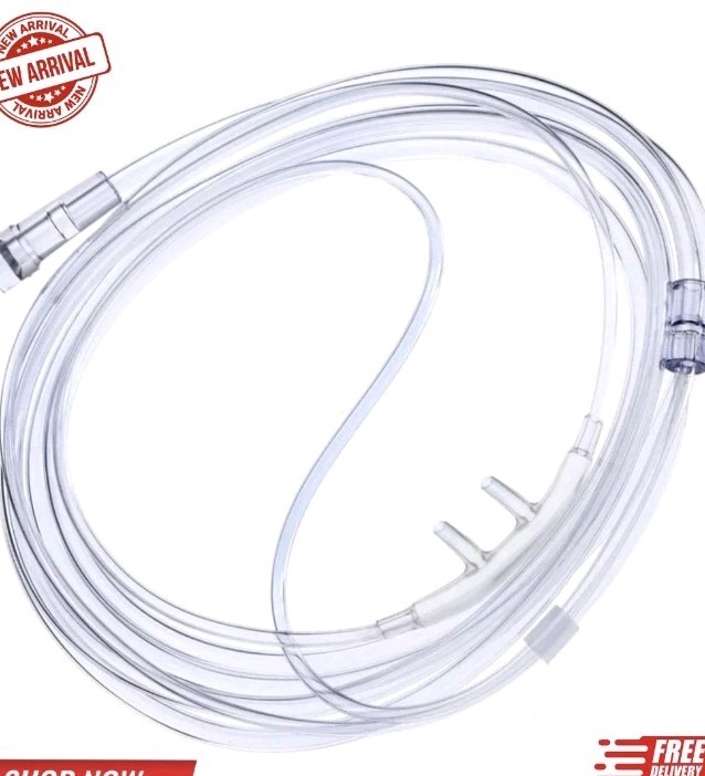 (1) Hudson #1827 Nasal Cannula 4FT Star Lumen Oxygen Supply Tubing