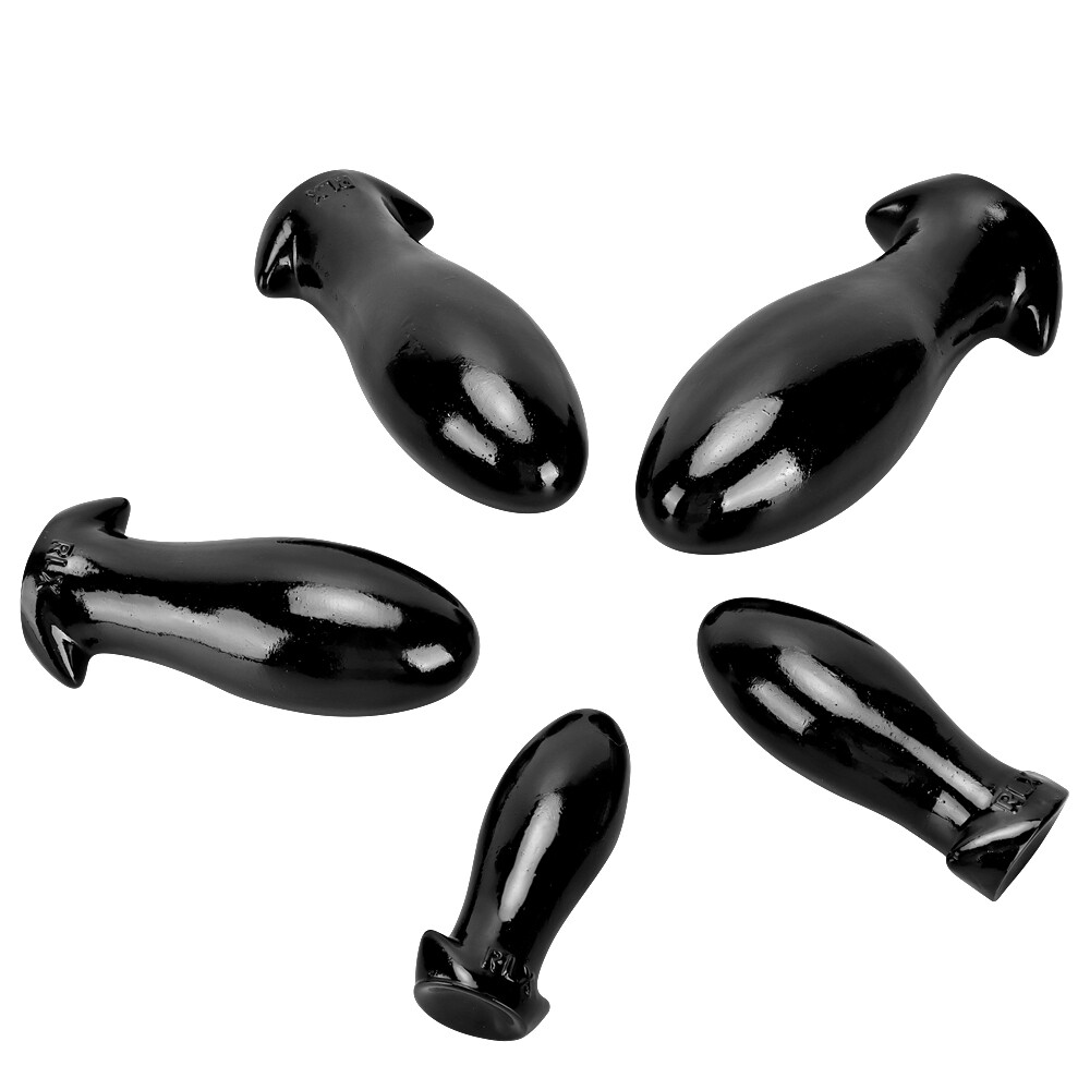 5-Size Solid Spreader Speculum Anus Huge Stopper Open Plug Dilator Device Toys
