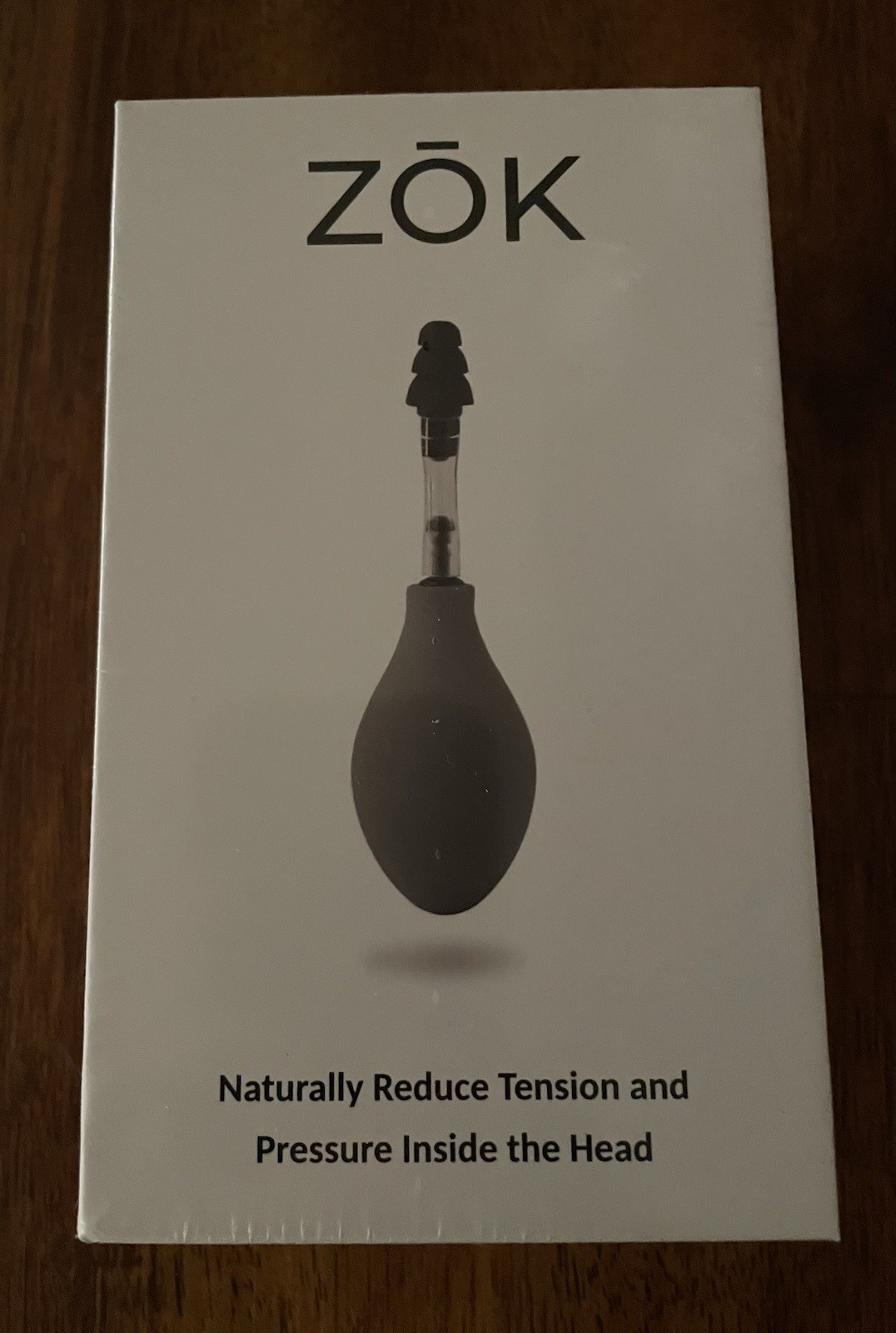 ZŌK Naturally Reduce Tension and Pressure Inside the Head NEW in Plastic