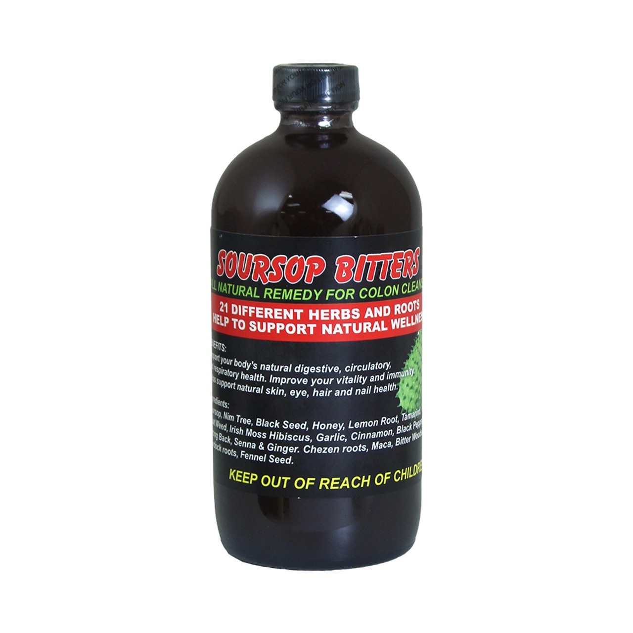 SOURSOP BITTERS | 100% PURE NATURAL | ORGNIC HERBAL DETOX