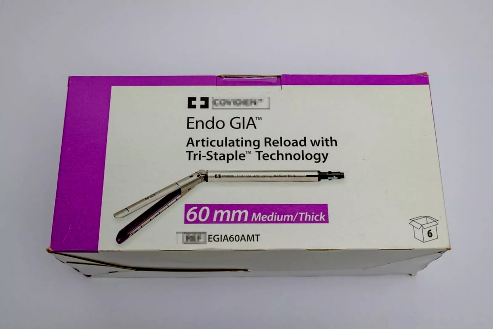 Tri-staple 2.0 Reload EGIA 60 AMT Original Reload 60mm Box OF 6PCS