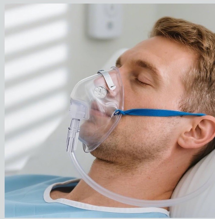 Replacement Oxygen Mask For Home Use 2-pack