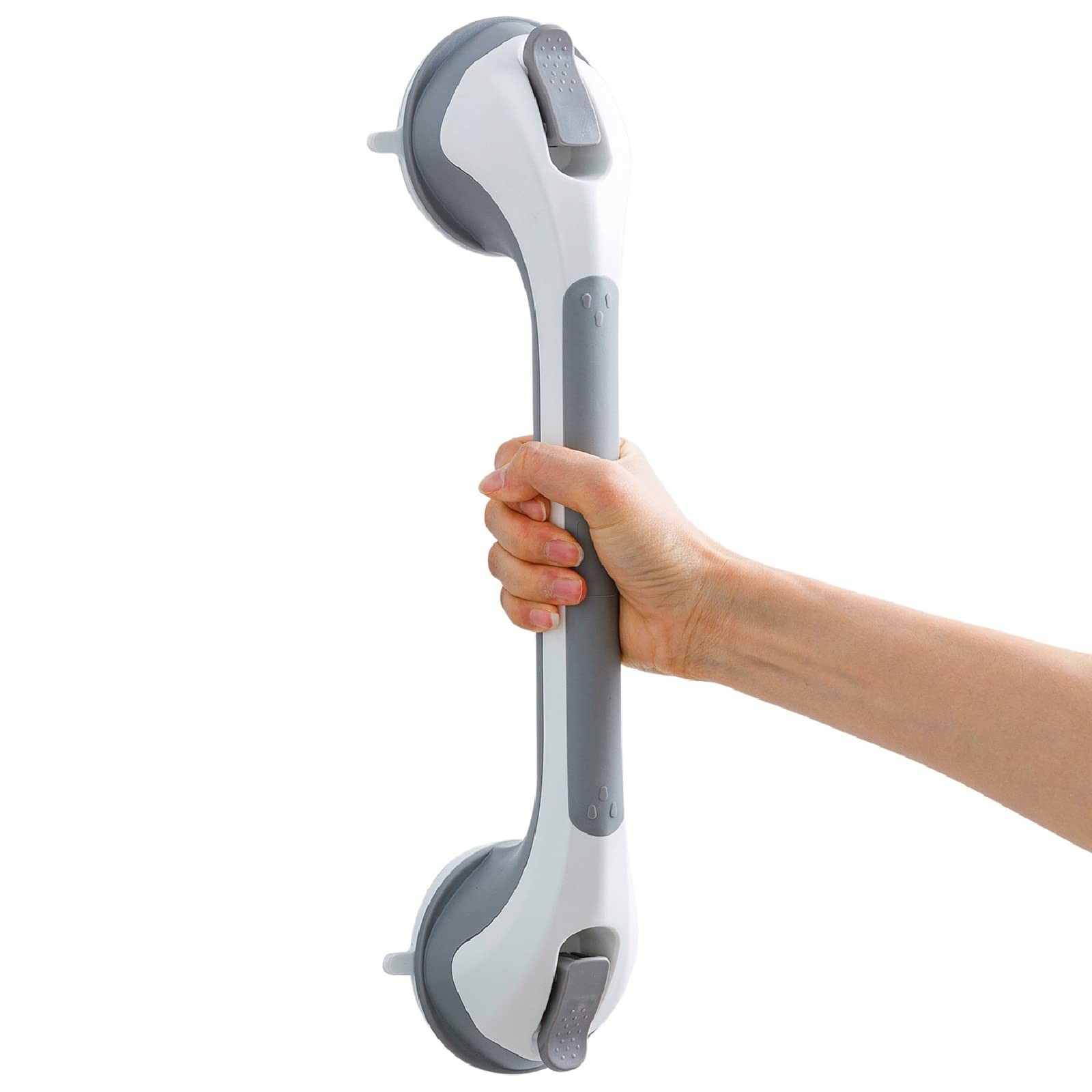 Shower Grab Bar 16 Inch Suction Cup Heavy Duty Waterproof Grey AW678 TAILI Bars