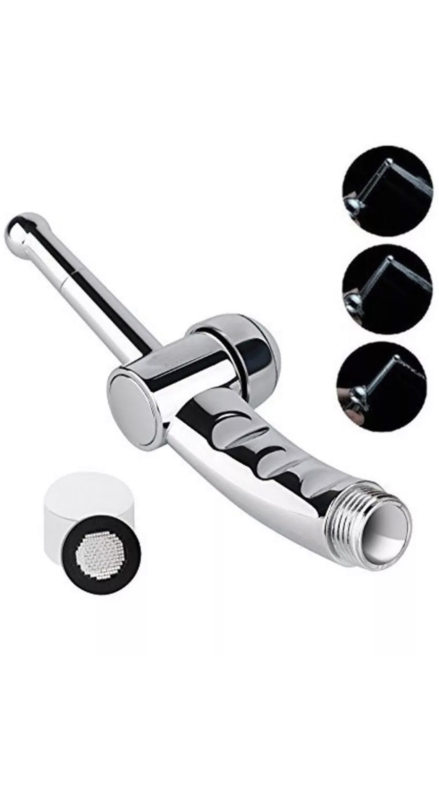 Shower Enema Douche Anal Vaginal Cleansing Nozzle +Flow Regulator for Men Women