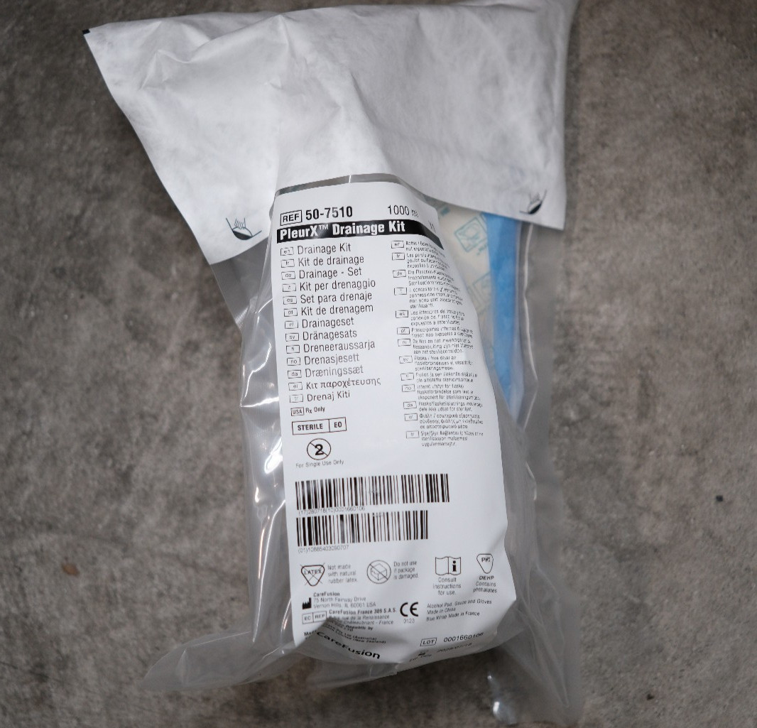 PleureX Drainage Kit 50-7510 1000 ml Bottles