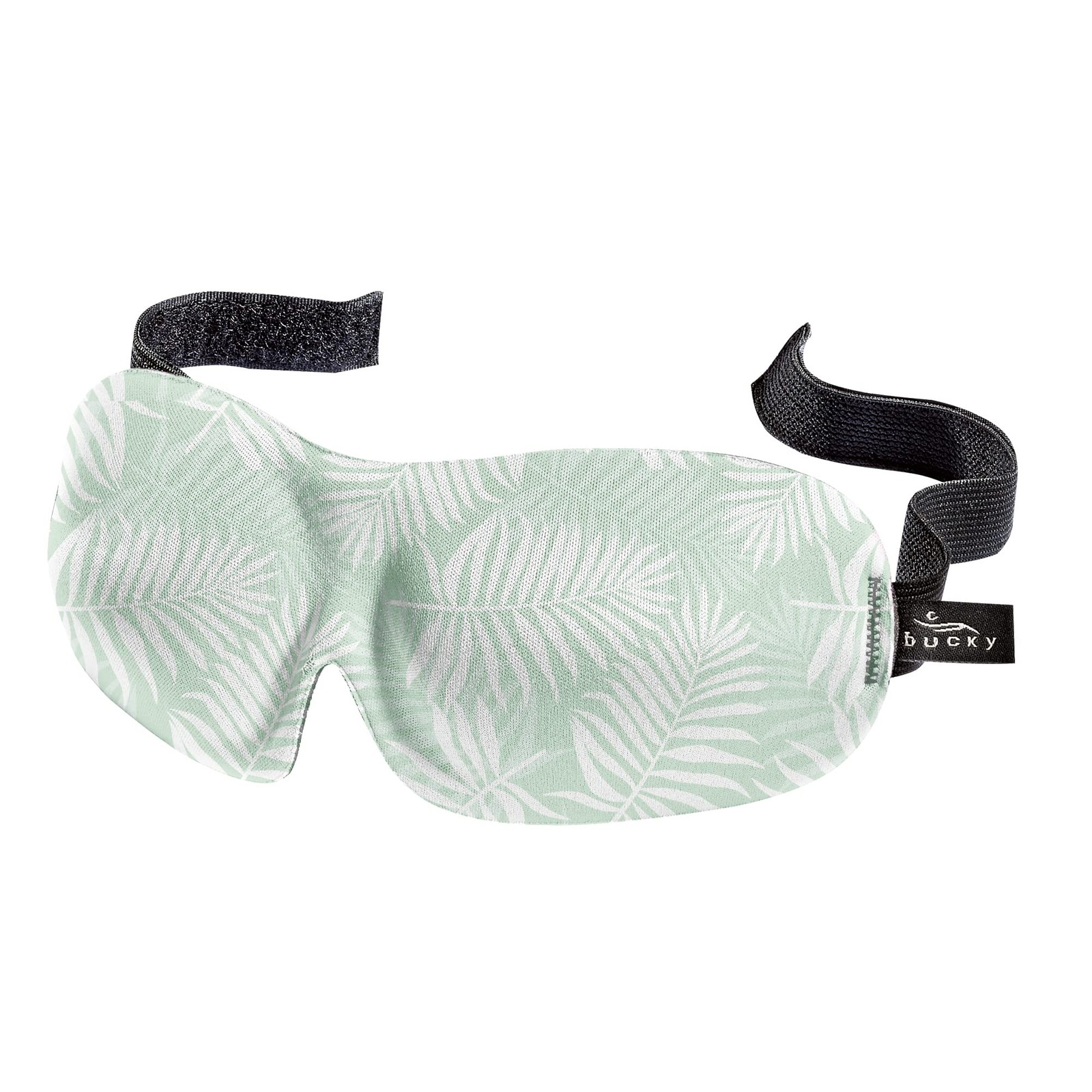 Eye Mask No Pressure Travel Sleep Palm Leaf Bucky 40 Blinks Printed Size