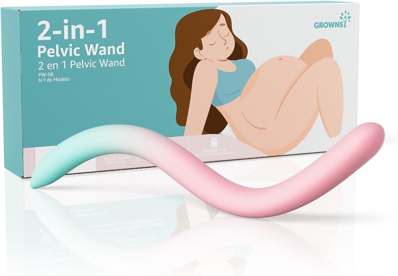 Perineal Massage Stick Pregnancy Birth Prep Pelvic Wand