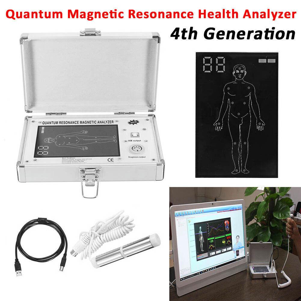 2026 Newest Version 4TH 52 Reports Quantum Magnetic Resonance Body Analyzer USA