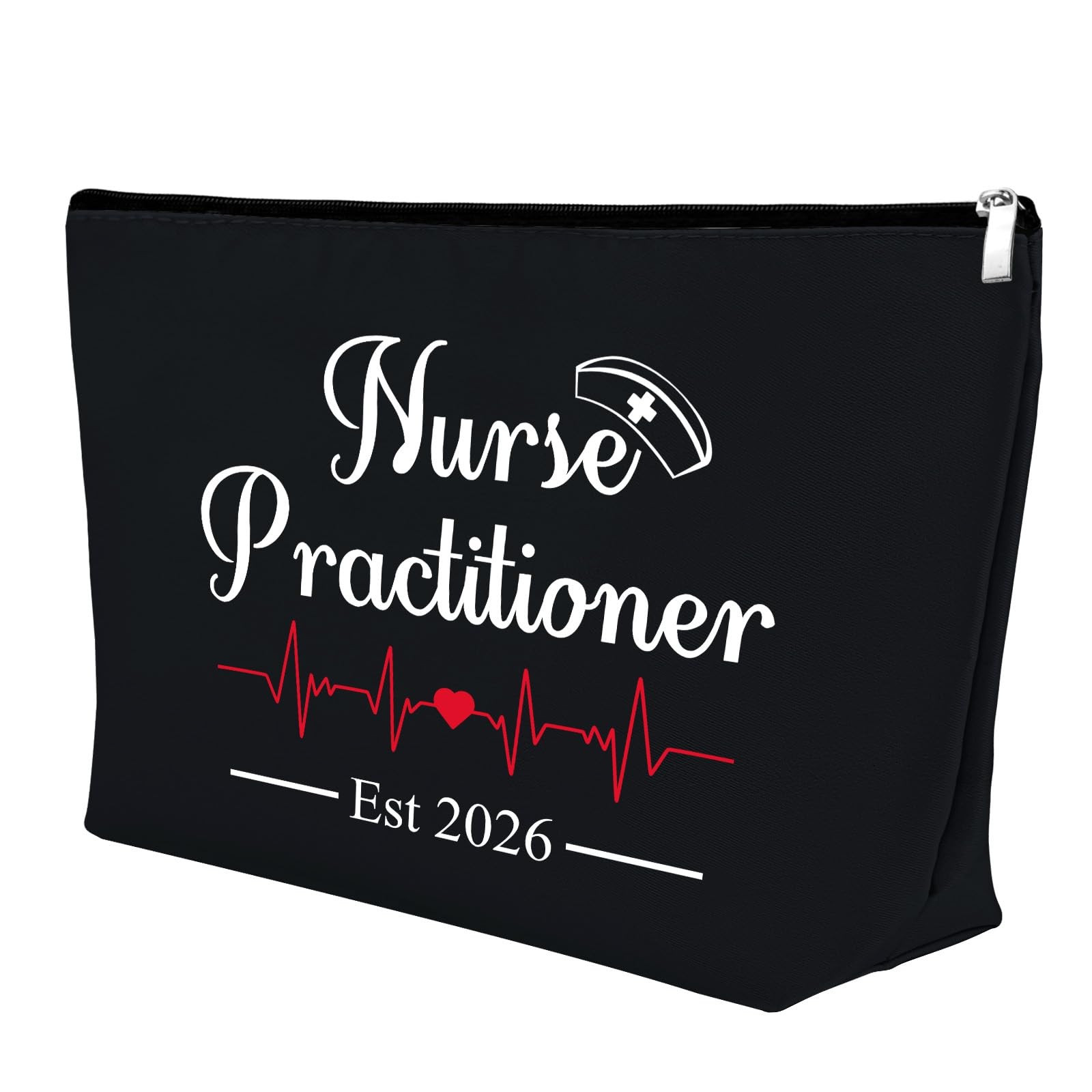 New Nurse Practitioner Gifts Cosmetic Bag Graduation Black