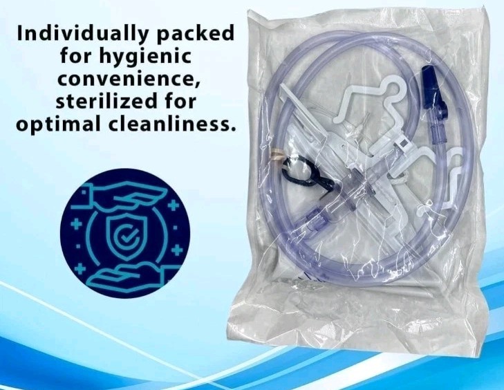Urinary Drainage Bag Large 2000ml Adults Latex-Free Sterile Exp 8/30 9pk Sealed