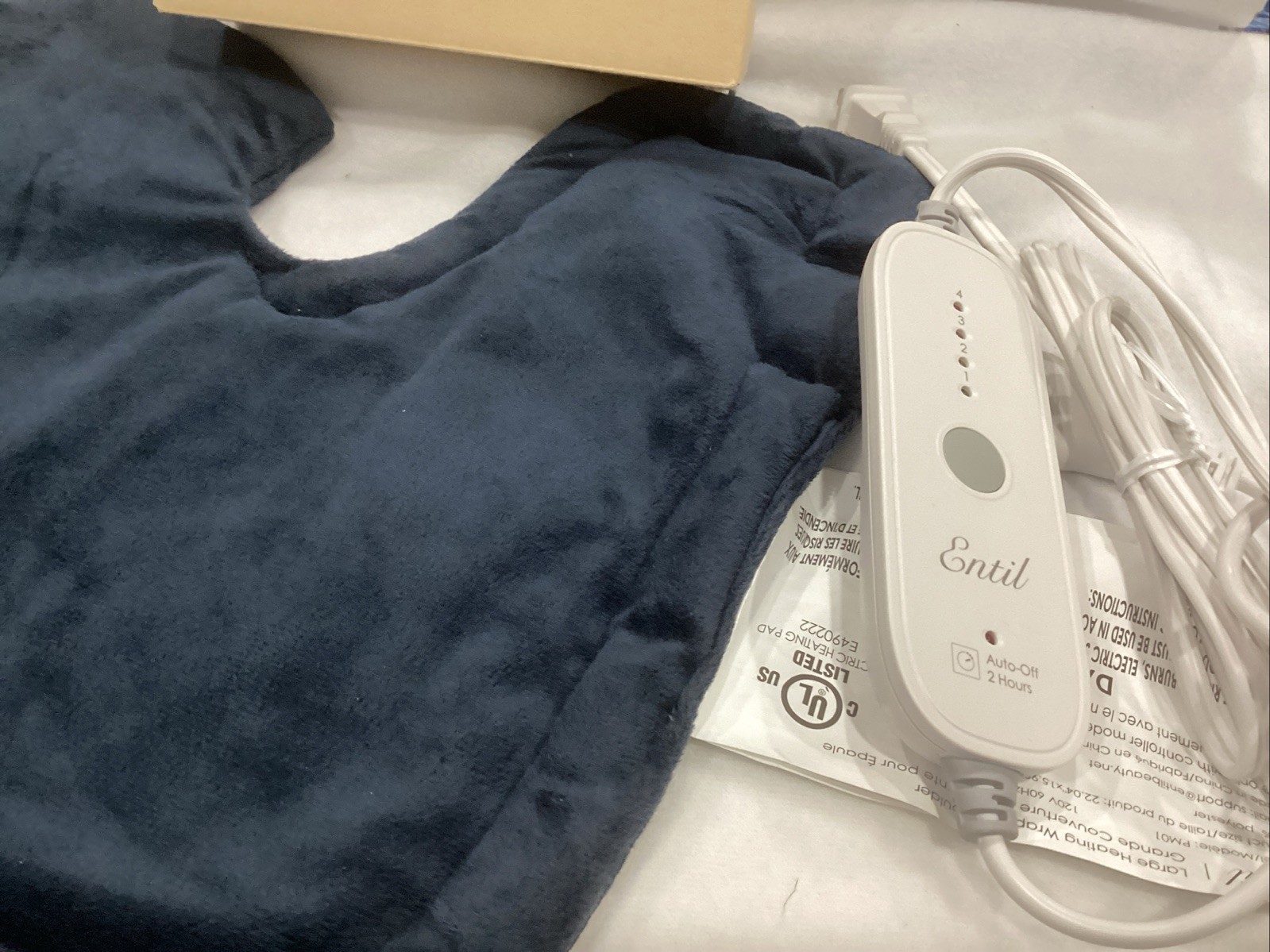 Heat Therapy Large Heating Wrap For Shoulders Pain Relief Heating Pad Entil NEW