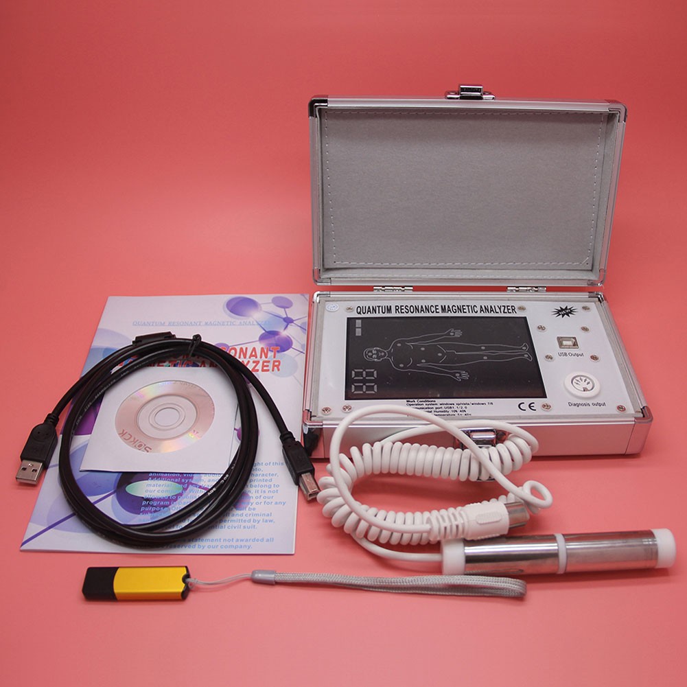 New 1Pcs Practical 4TH Gen Quantum Magnetic Resonance Body Analyze – 52 Reports