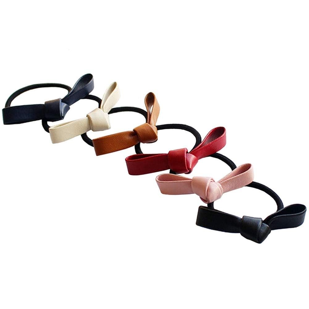 6Pcs Multi Hair Scrunchies – Soft Velvet Elastic Hair Bands for Women Pack