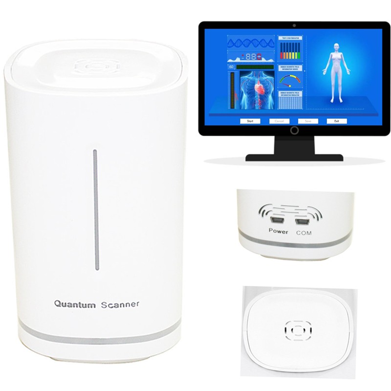 Newest White Quantum Magnetic Resonance Body Health Analyzer with 52 Reports