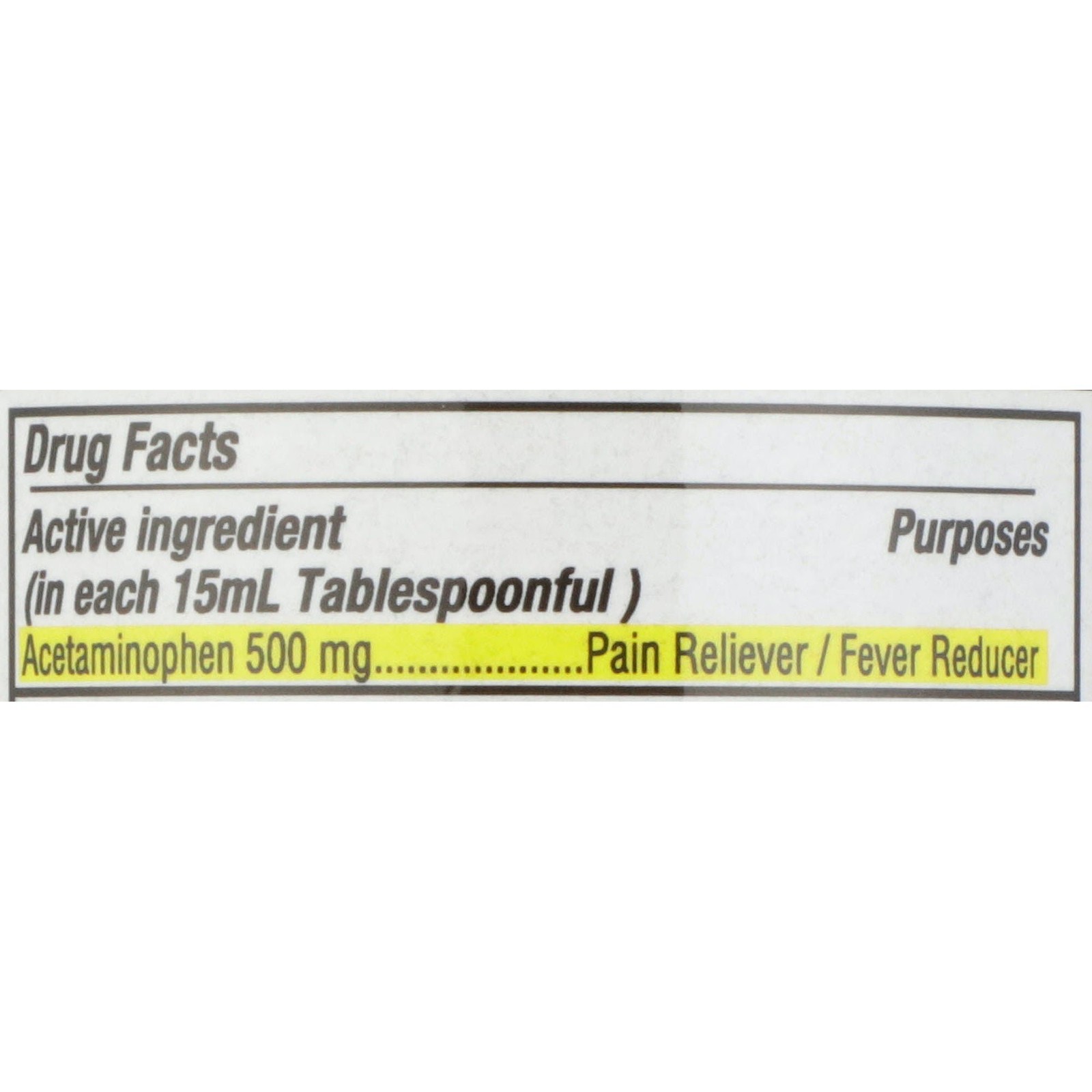 Geri-Care Cherry Pain Relief Acetaminophen Liquid 8 oz.