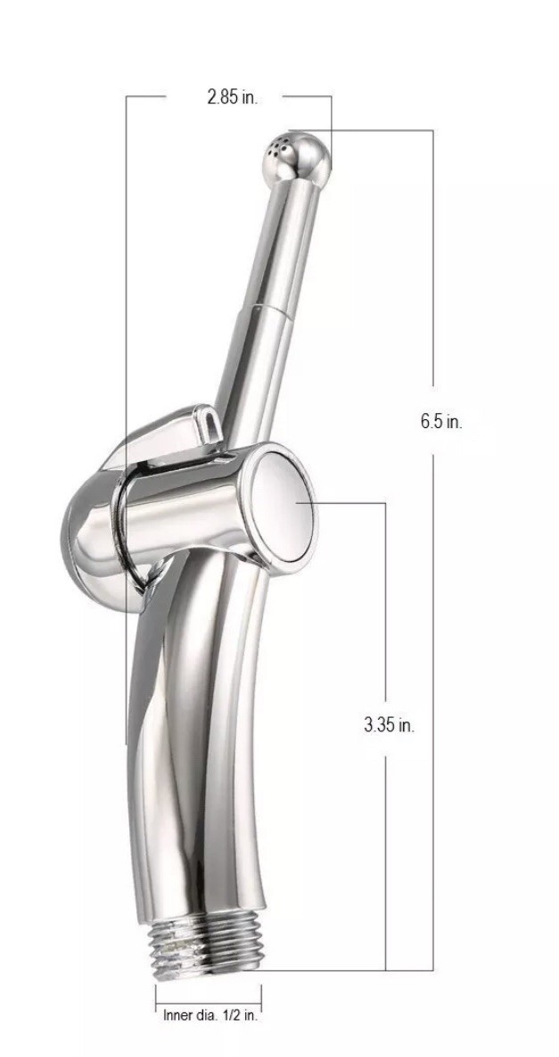 Shower Enema Douche Anal Vaginal Cleansing Nozzle +Flow Regulator for Men Women