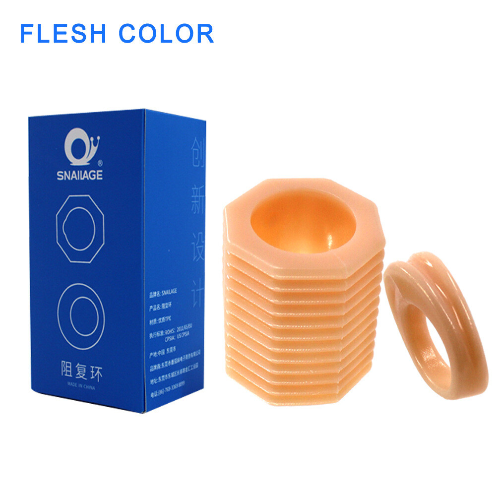 2PCS/Set New TPE Men Prepuce correcting ring