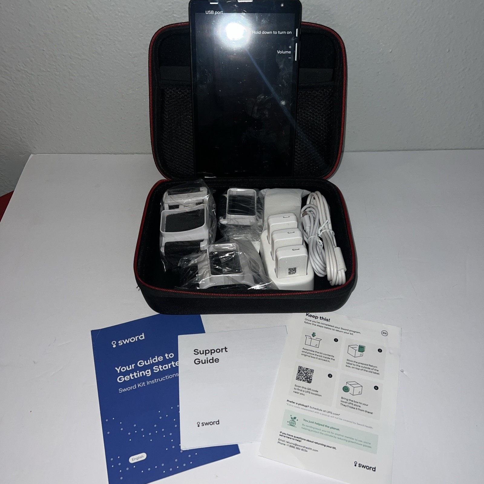 Sword Health physical therapy tablet