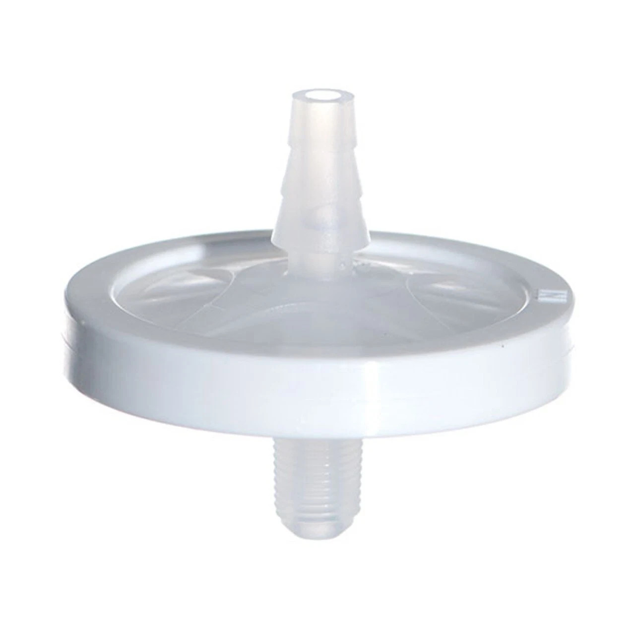 Suction Bacteria Filter 1/8” Screw Mount, 1/4” to 3/8” Barb, AG Industries BF400