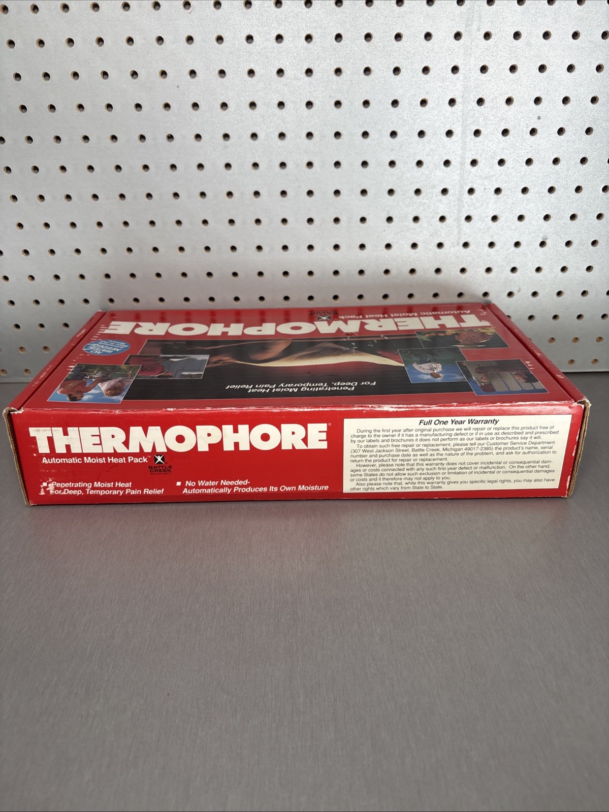 Battle Creek Thermophore Automatic Moist Heat Pack Pad 075 27.5 x 14 Vintage 80s